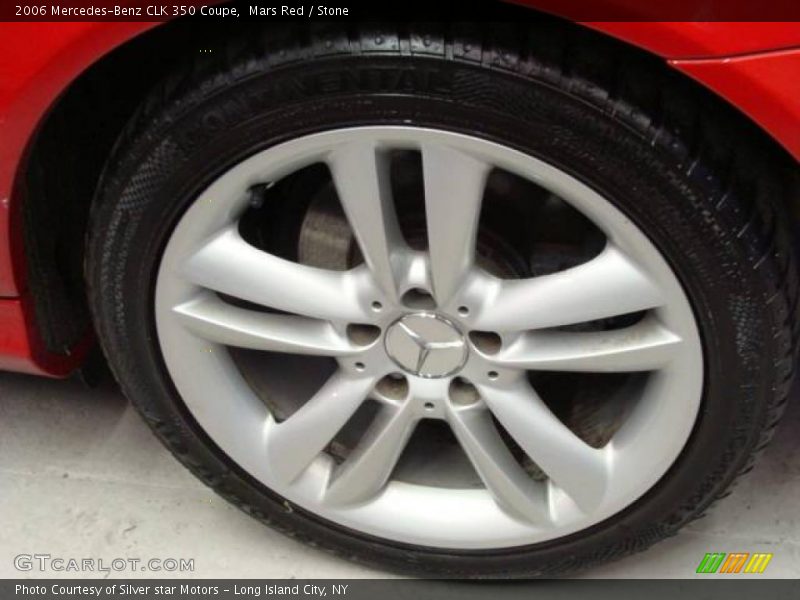 Mars Red / Stone 2006 Mercedes-Benz CLK 350 Coupe