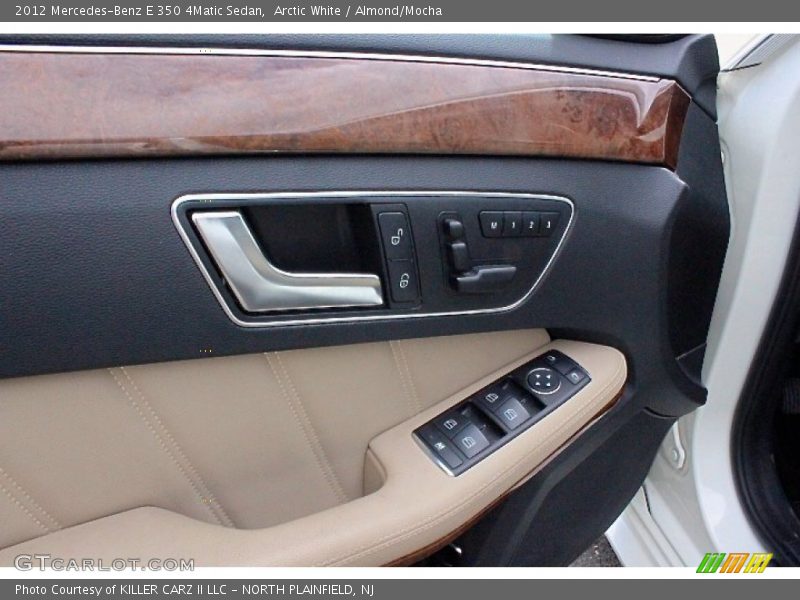 Arctic White / Almond/Mocha 2012 Mercedes-Benz E 350 4Matic Sedan