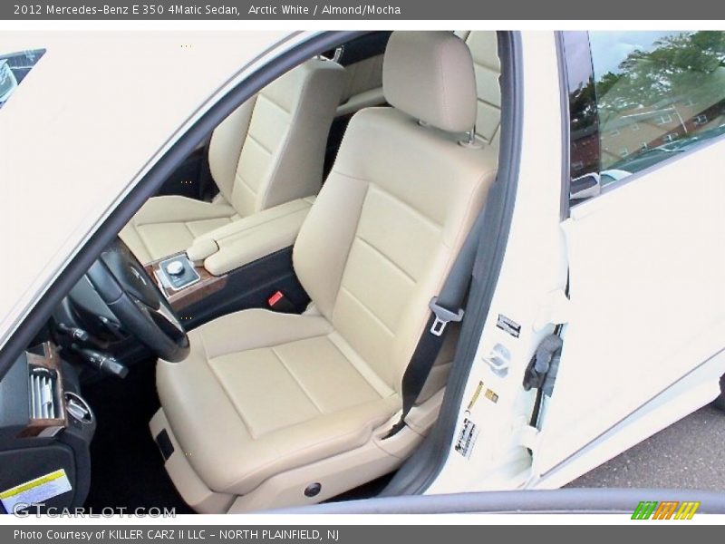 Arctic White / Almond/Mocha 2012 Mercedes-Benz E 350 4Matic Sedan