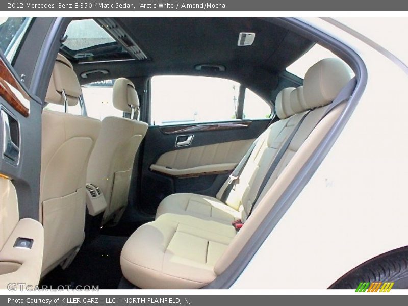 Arctic White / Almond/Mocha 2012 Mercedes-Benz E 350 4Matic Sedan