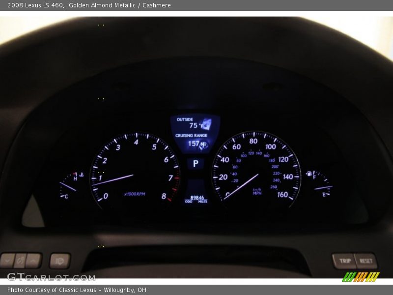 2008 LS 460 460 Gauges