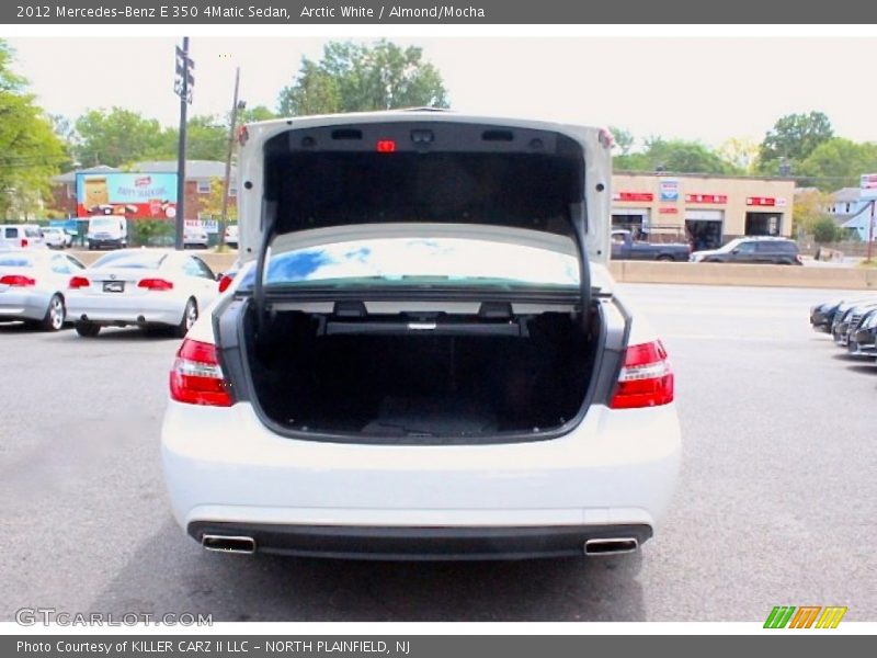 Arctic White / Almond/Mocha 2012 Mercedes-Benz E 350 4Matic Sedan