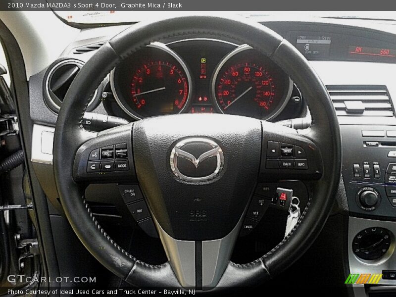 Graphite Mica / Black 2010 Mazda MAZDA3 s Sport 4 Door