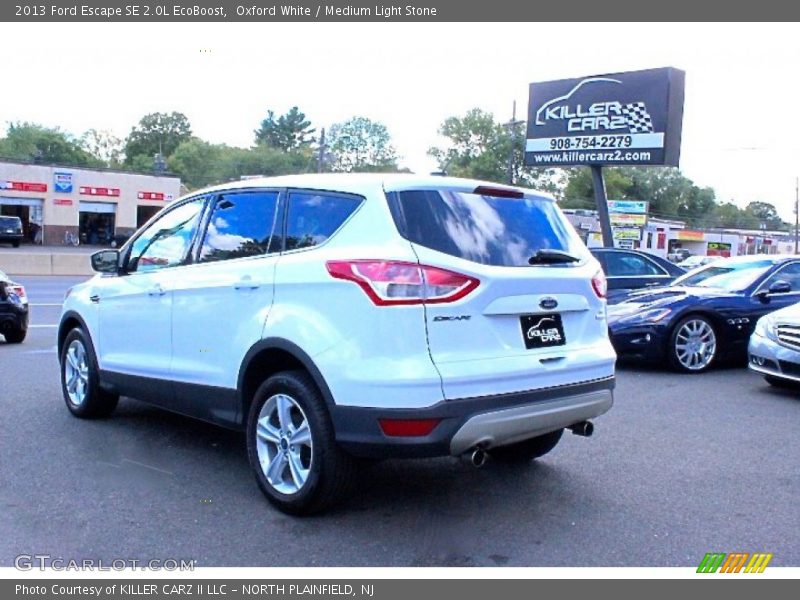 Oxford White / Medium Light Stone 2013 Ford Escape SE 2.0L EcoBoost