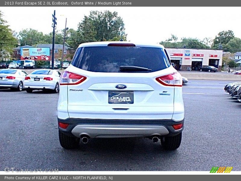 Oxford White / Medium Light Stone 2013 Ford Escape SE 2.0L EcoBoost