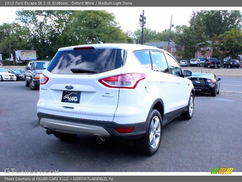 Oxford White / Medium Light Stone 2013 Ford Escape SE 2.0L EcoBoost