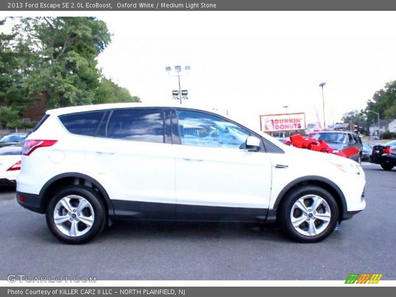Oxford White / Medium Light Stone 2013 Ford Escape SE 2.0L EcoBoost
