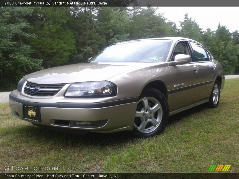 Sandrift Metallic / Neutral Beige 2003 Chevrolet Impala LS