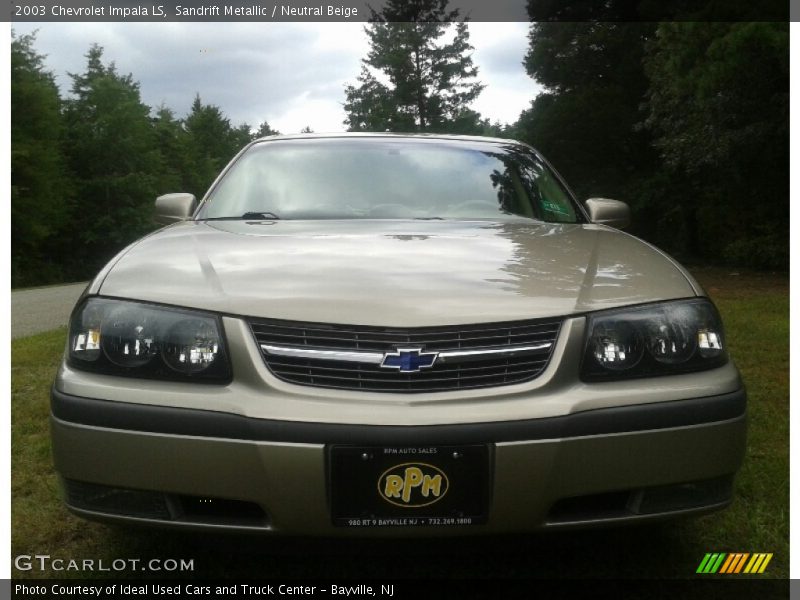 Sandrift Metallic / Neutral Beige 2003 Chevrolet Impala LS