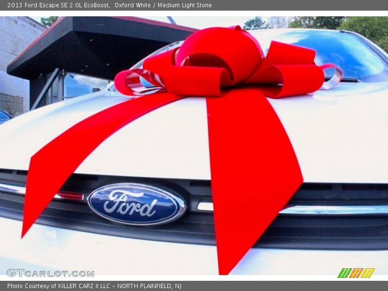 Oxford White / Medium Light Stone 2013 Ford Escape SE 2.0L EcoBoost