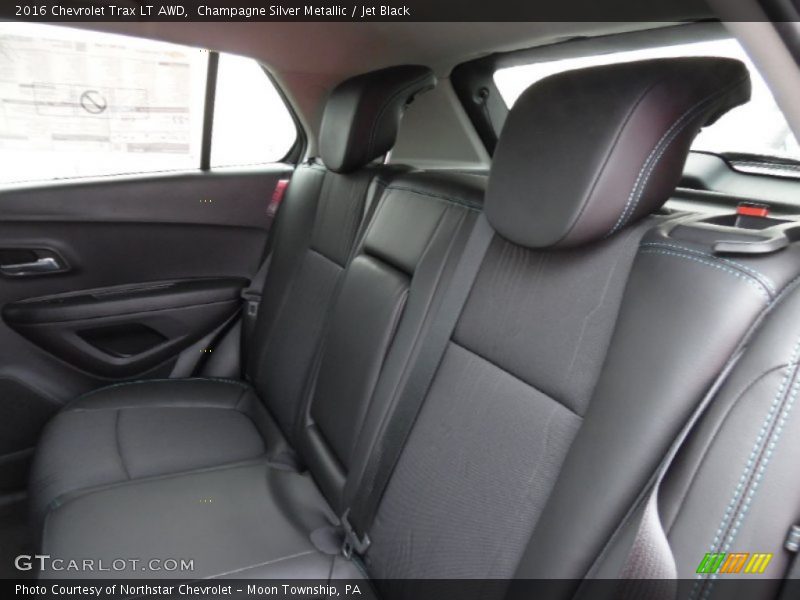 Rear Seat of 2016 Trax LT AWD
