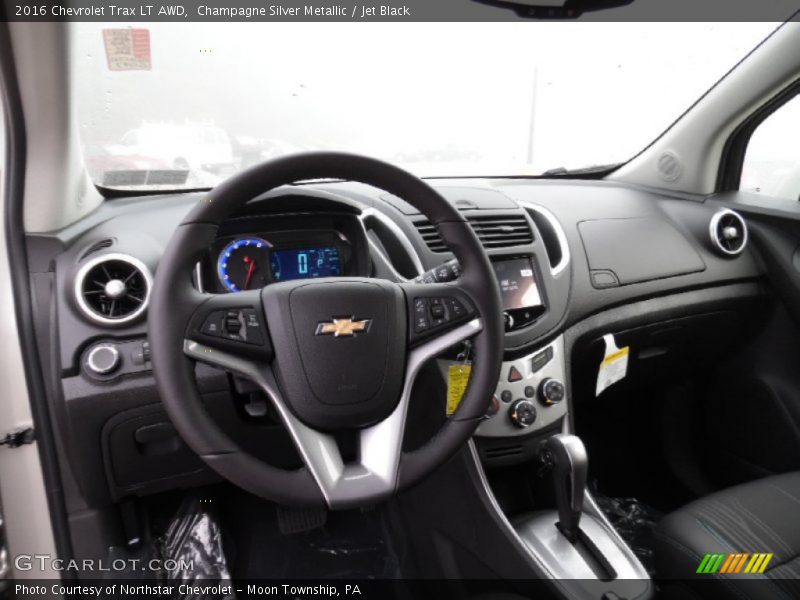 Dashboard of 2016 Trax LT AWD