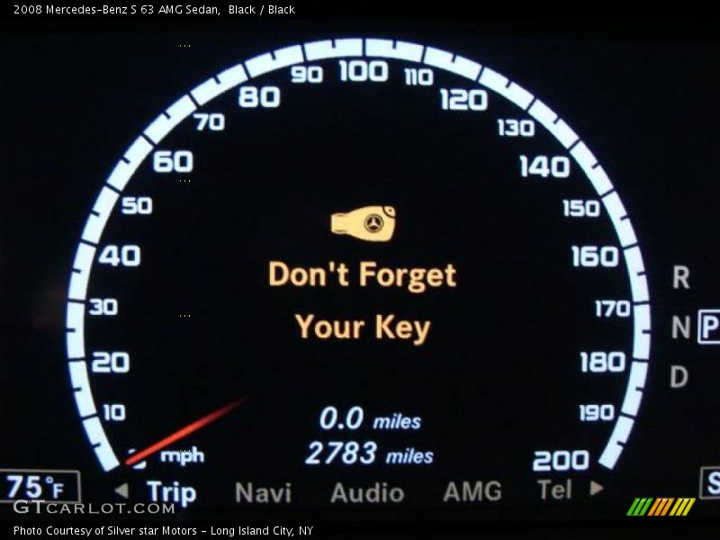 Black / Black 2008 Mercedes-Benz S 63 AMG Sedan