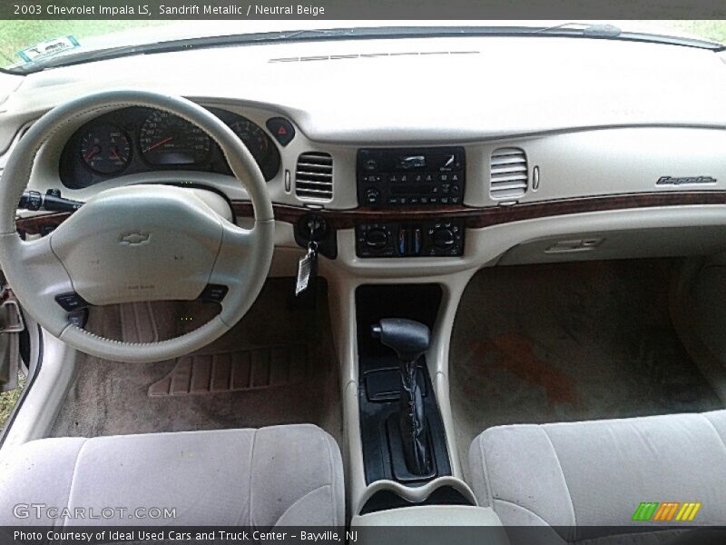 Sandrift Metallic / Neutral Beige 2003 Chevrolet Impala LS