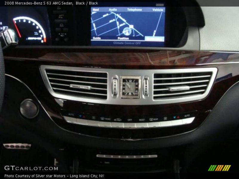 Black / Black 2008 Mercedes-Benz S 63 AMG Sedan