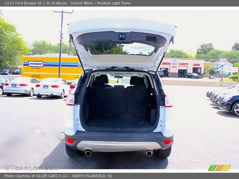 Oxford White / Medium Light Stone 2013 Ford Escape SE 2.0L EcoBoost