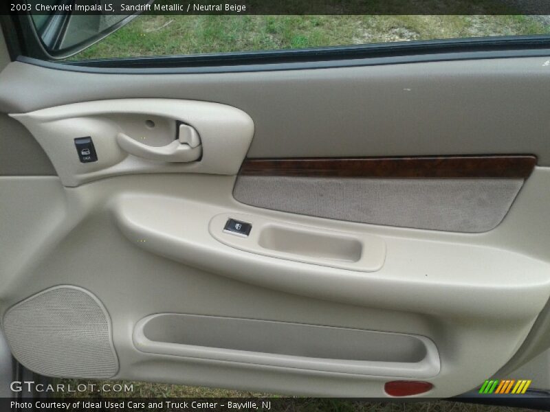 Sandrift Metallic / Neutral Beige 2003 Chevrolet Impala LS