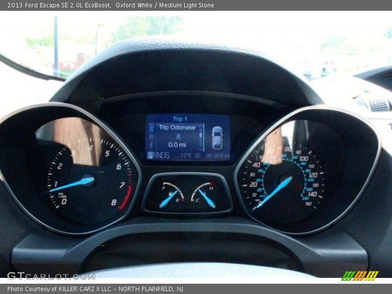 Oxford White / Medium Light Stone 2013 Ford Escape SE 2.0L EcoBoost