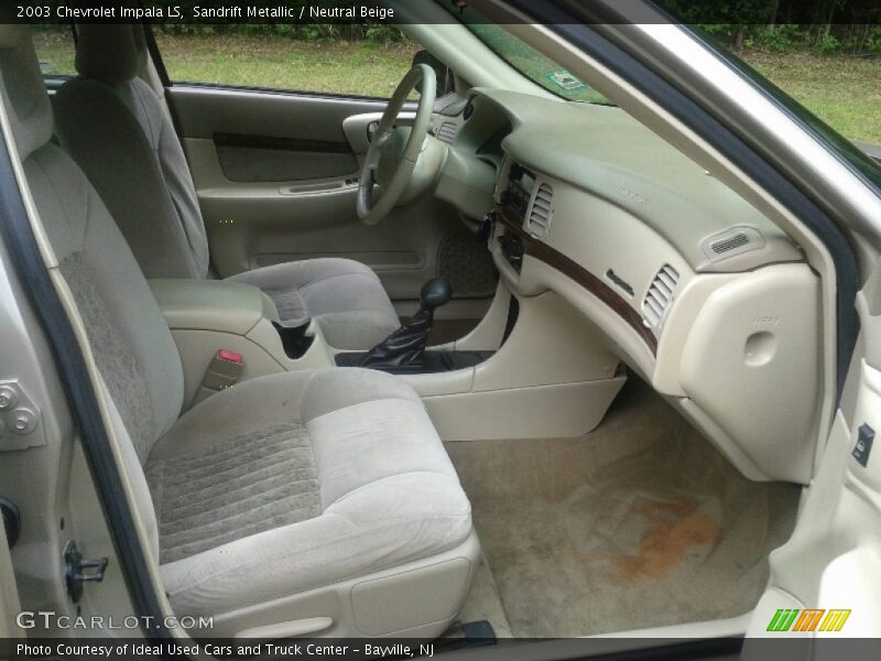 Sandrift Metallic / Neutral Beige 2003 Chevrolet Impala LS