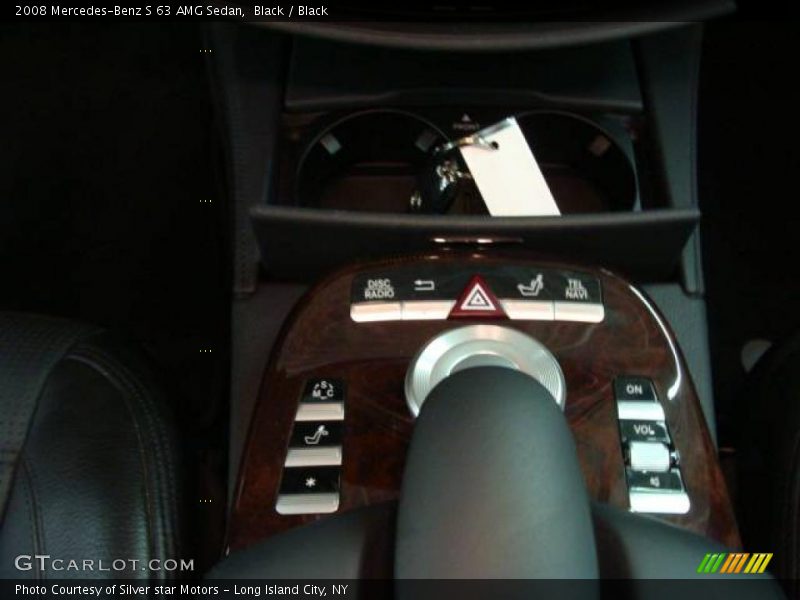 Black / Black 2008 Mercedes-Benz S 63 AMG Sedan