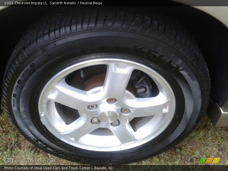 Sandrift Metallic / Neutral Beige 2003 Chevrolet Impala LS