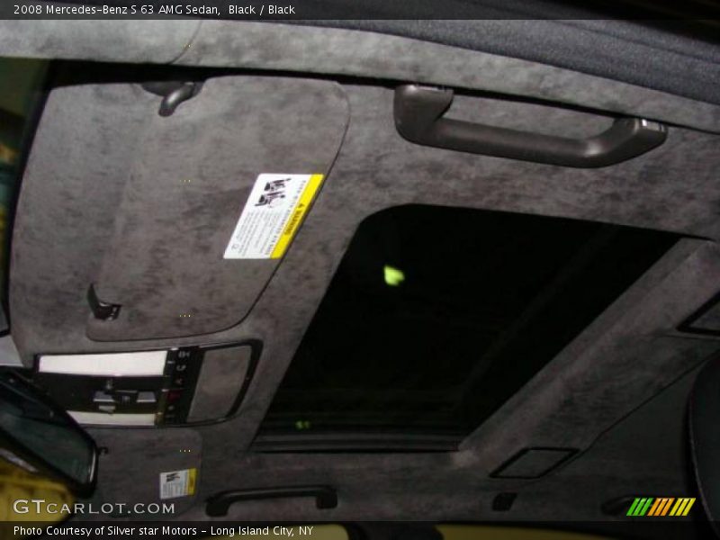 Black / Black 2008 Mercedes-Benz S 63 AMG Sedan
