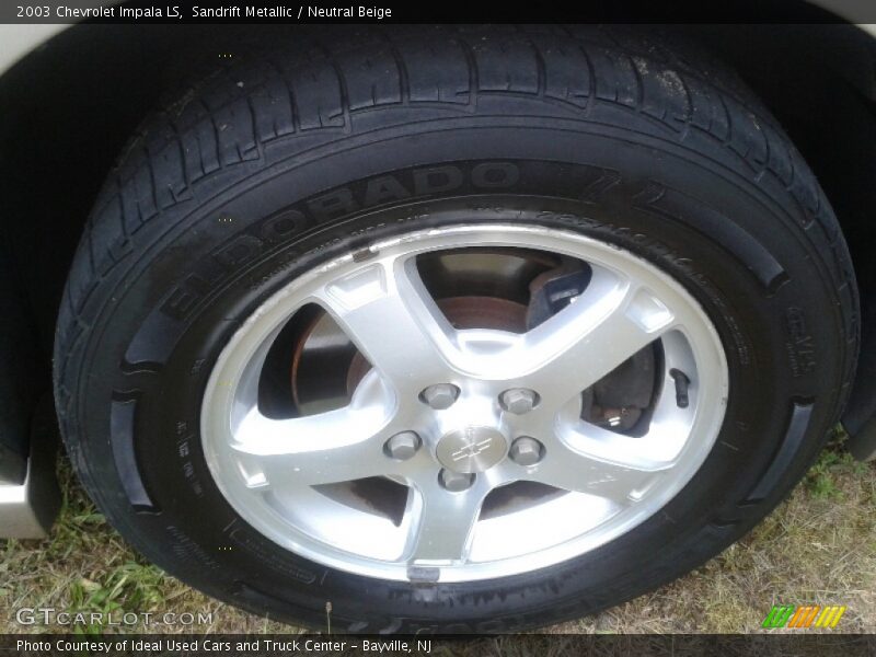 Sandrift Metallic / Neutral Beige 2003 Chevrolet Impala LS