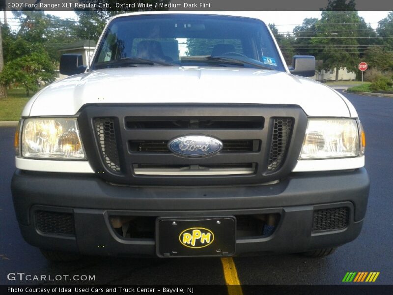 Oxford White / Medium Dark Flint 2007 Ford Ranger XLT Regular Cab