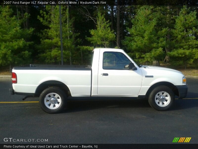 Oxford White / Medium Dark Flint 2007 Ford Ranger XLT Regular Cab