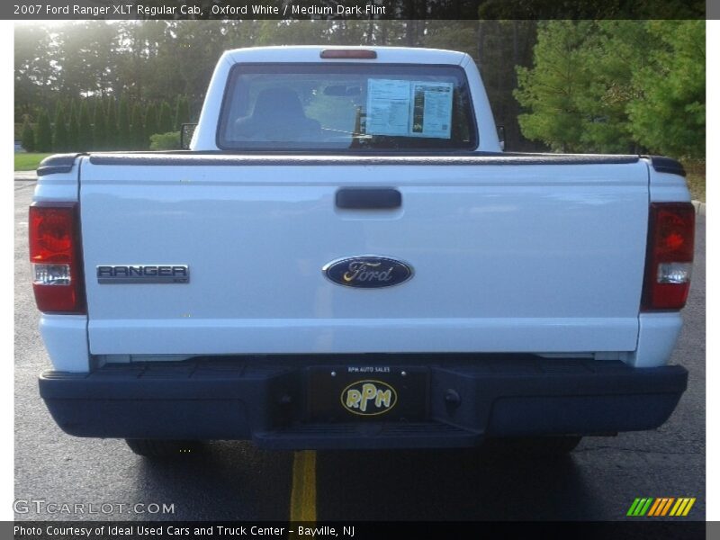 Oxford White / Medium Dark Flint 2007 Ford Ranger XLT Regular Cab