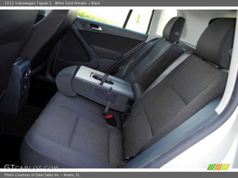 White Gold Metallic / Black 2012 Volkswagen Tiguan S