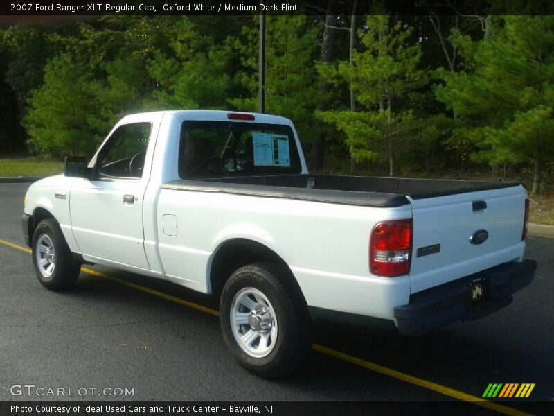 Oxford White / Medium Dark Flint 2007 Ford Ranger XLT Regular Cab