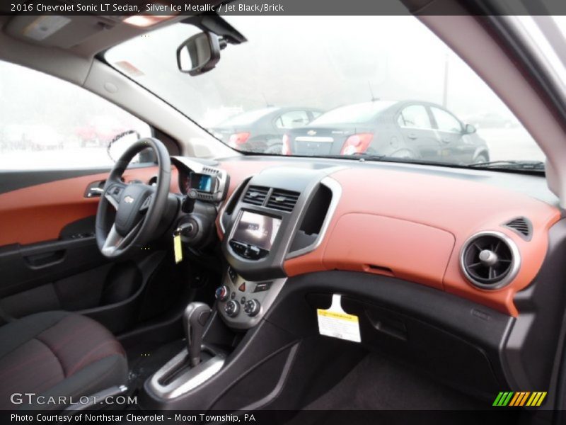 Dashboard of 2016 Sonic LT Sedan