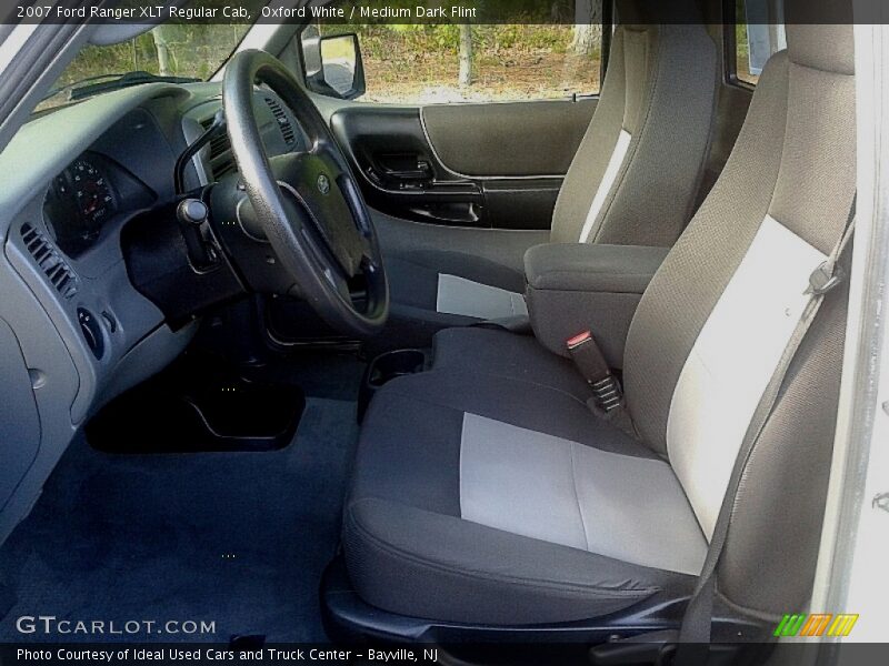 Oxford White / Medium Dark Flint 2007 Ford Ranger XLT Regular Cab