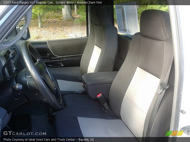 Oxford White / Medium Dark Flint 2007 Ford Ranger XLT Regular Cab