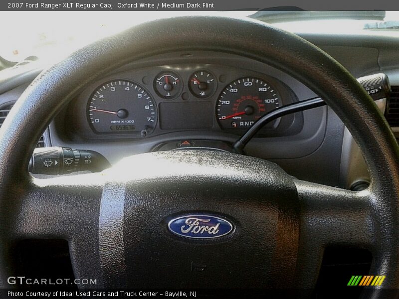 Oxford White / Medium Dark Flint 2007 Ford Ranger XLT Regular Cab