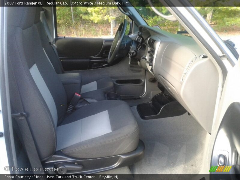 Oxford White / Medium Dark Flint 2007 Ford Ranger XLT Regular Cab