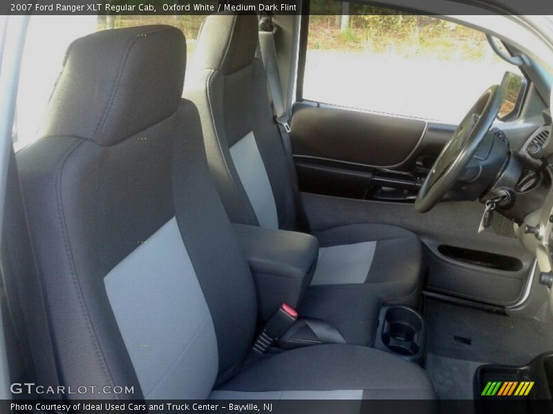 Oxford White / Medium Dark Flint 2007 Ford Ranger XLT Regular Cab