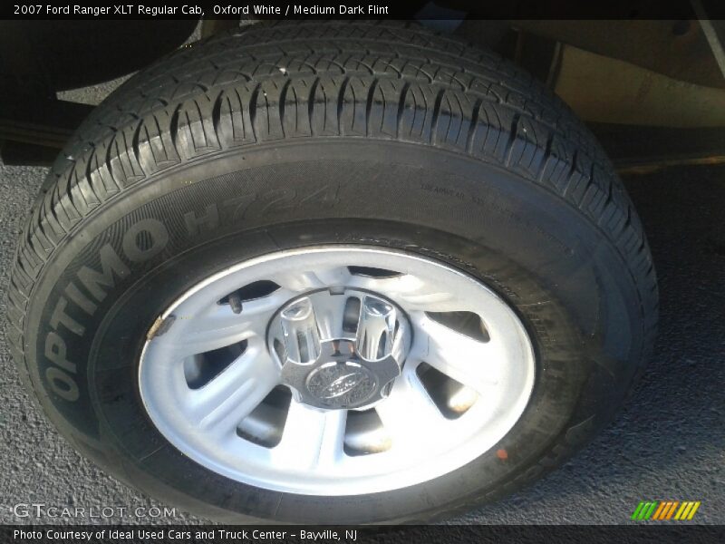 Oxford White / Medium Dark Flint 2007 Ford Ranger XLT Regular Cab