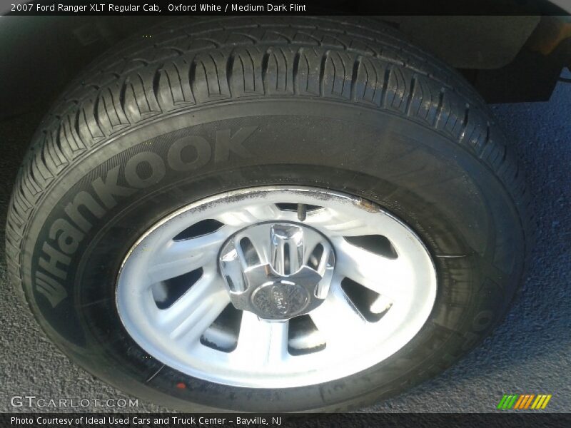 Oxford White / Medium Dark Flint 2007 Ford Ranger XLT Regular Cab