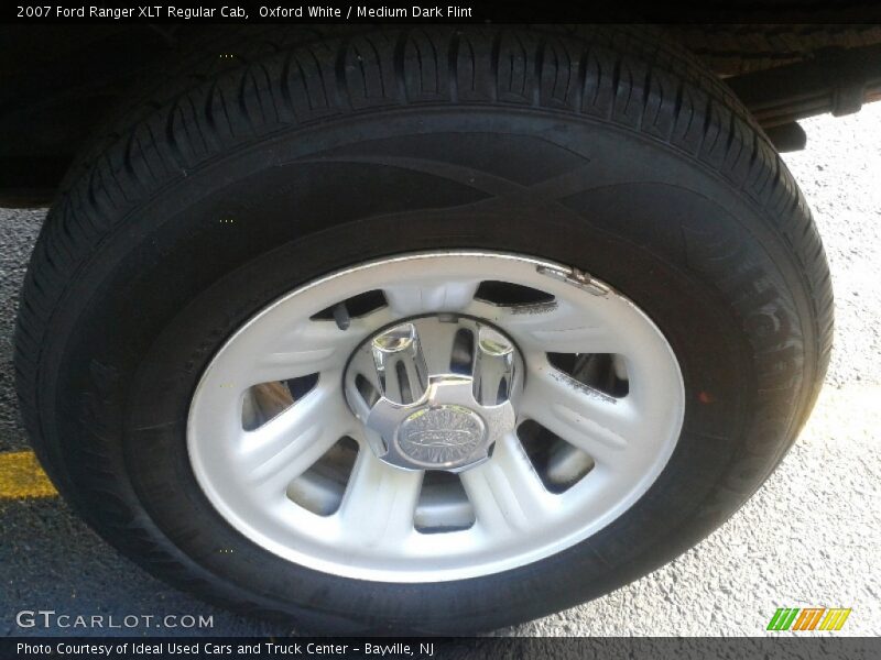 Oxford White / Medium Dark Flint 2007 Ford Ranger XLT Regular Cab