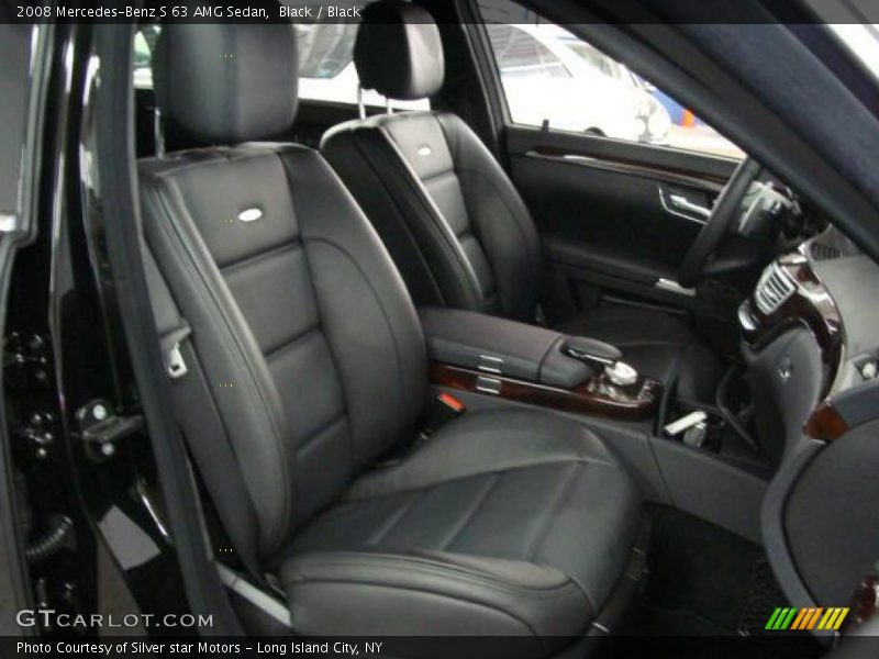 Black / Black 2008 Mercedes-Benz S 63 AMG Sedan