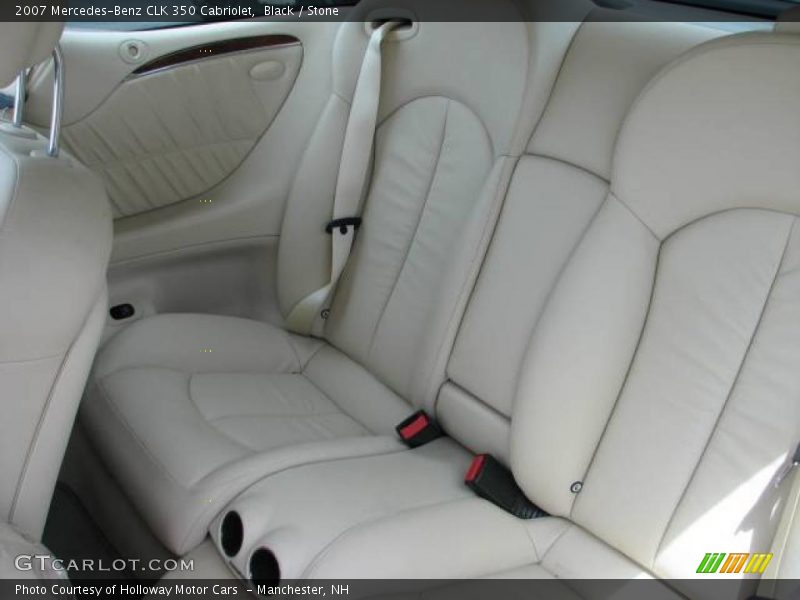 Black / Stone 2007 Mercedes-Benz CLK 350 Cabriolet