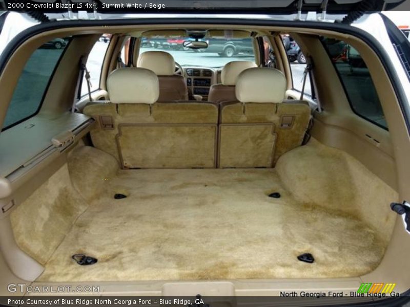 Summit White / Beige 2000 Chevrolet Blazer LS 4x4