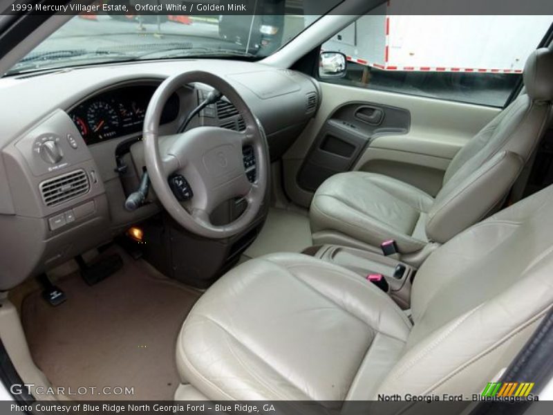 Oxford White / Golden Mink 1999 Mercury Villager Estate