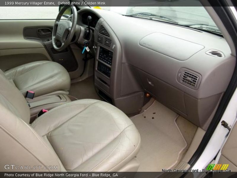 Oxford White / Golden Mink 1999 Mercury Villager Estate