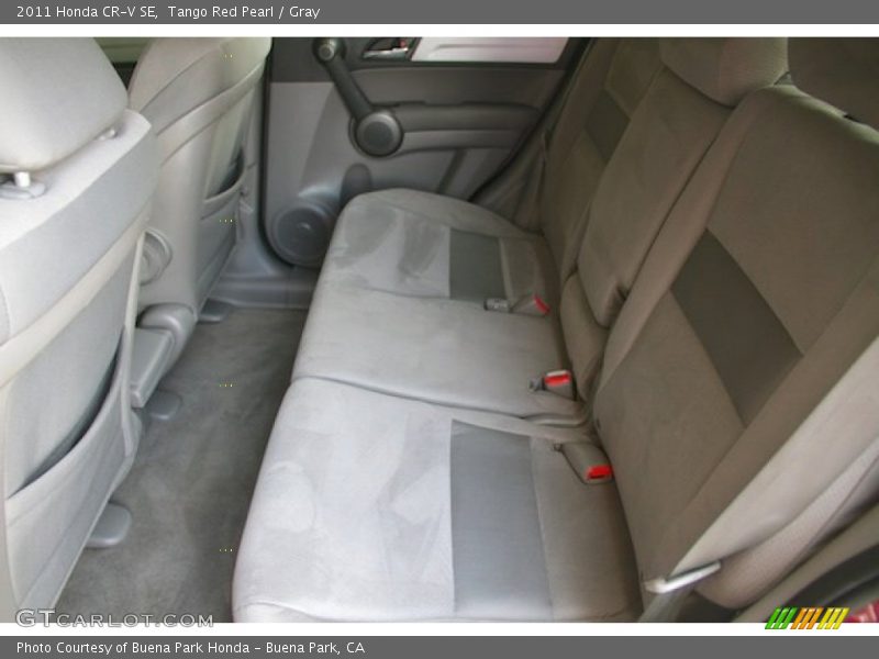 Tango Red Pearl / Gray 2011 Honda CR-V SE
