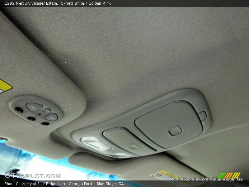 Oxford White / Golden Mink 1999 Mercury Villager Estate