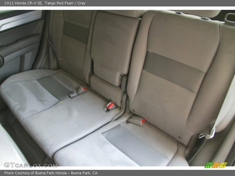 Tango Red Pearl / Gray 2011 Honda CR-V SE