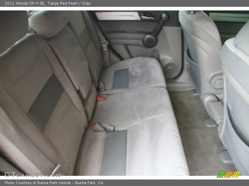 Tango Red Pearl / Gray 2011 Honda CR-V SE